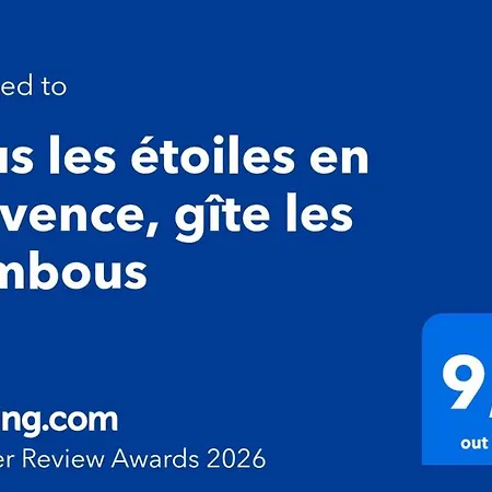 펜션 Sous Les Etoiles En Provence, Les Bambous